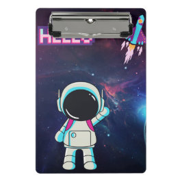 「宇宙から挨拶」 ミニクリップボード