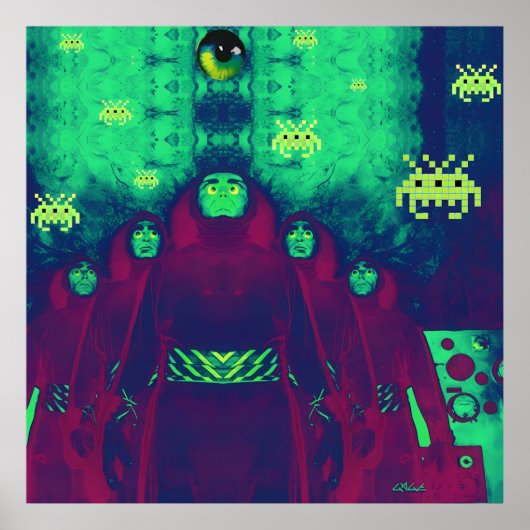 宇宙から来たキラー侵入者 ポスター (正面)