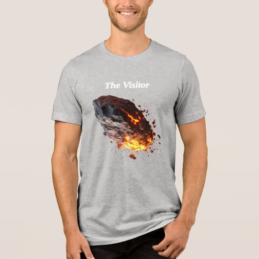 宇宙から来た宇宙・ロック トライブレンドTシャツ (正面)