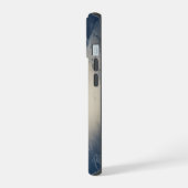 宇宙から見たクック海峡の輝きのパノラマ iPhone 15ケース (左側面)