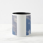 宇宙から見られる南カリフォルニアの一部 マグカップ (中央)