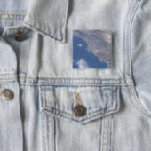 宇宙から見られる南カリフォルニアの一部 缶バッジ (インサイチュ)