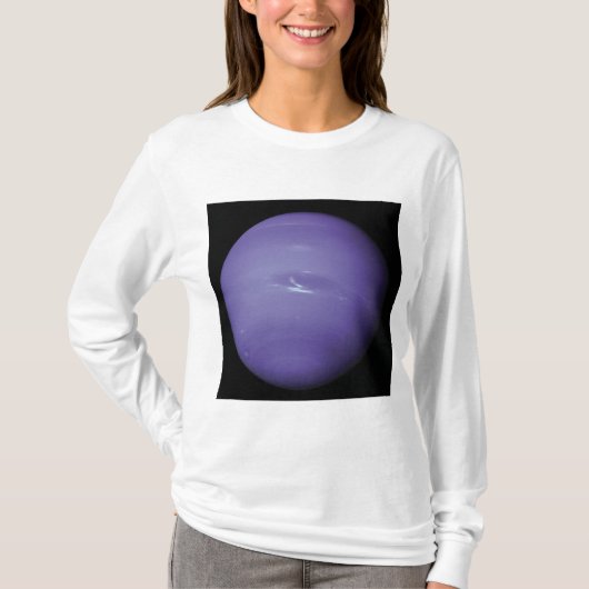 宇宙から見られる美しく青いネプチューン、NASA Tシャツ (正面)
