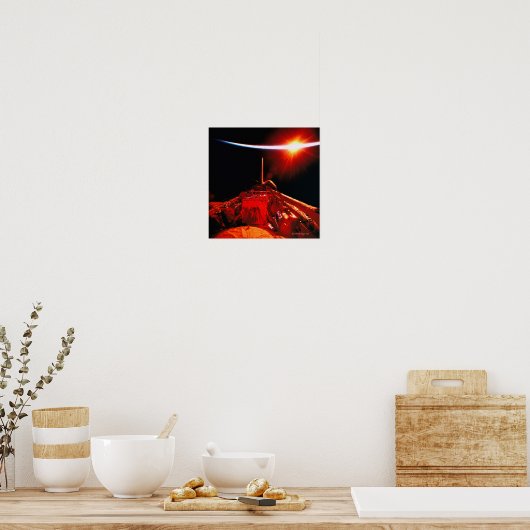 宇宙から食 ポスター (キッチン)