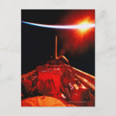 宇宙から食 ポストカード (正面)