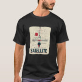 宇宙かわいらし愛好家のための衛星の衣装 Tシャツ (正面)