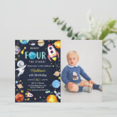 宇宙が四つ星に達する4thバースデームーン 招待状 (スタンド正面)