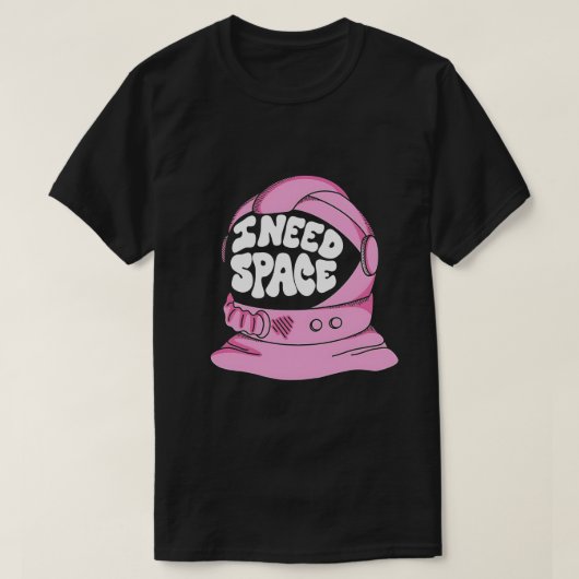 宇宙が必要なTシャツ Tシャツ (デザイン正面)