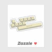 「宇宙が必要」シール シール (シート)