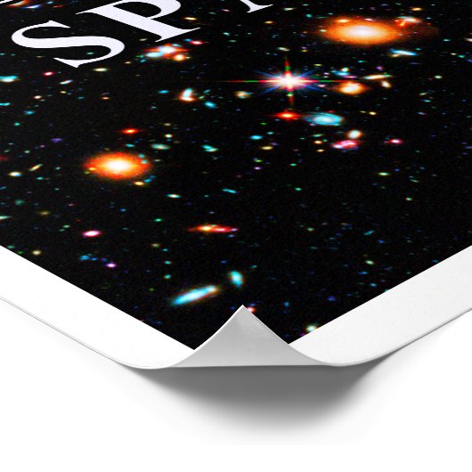 宇宙が必要 ポスター (角)