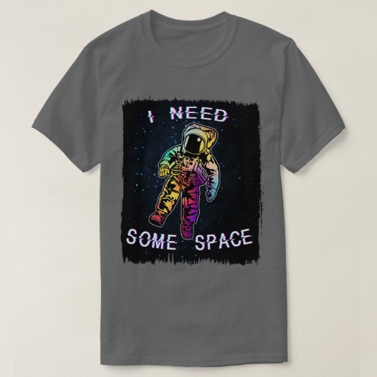 宇宙が必要 Tシャツ (デザイン正面)