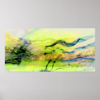 宇宙が抽象芸術を照らす ポスター