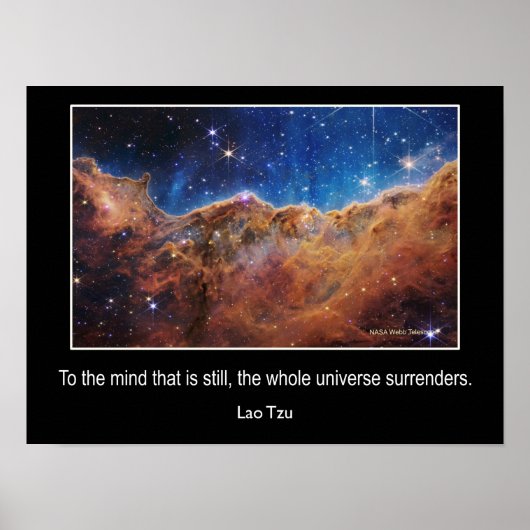 宇宙が降伏する – 宇宙スナップショット ポスター (正面)