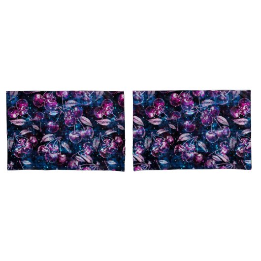 宇宙さくらんぼピローシャムケース 枕カバー (フロントセット)