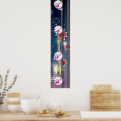 宇宙すごいピンボール機械の成長チャート。 ポスター (キッチン)