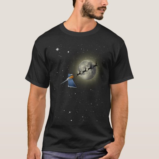 宇宙そり Tシャツ (正面)