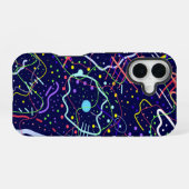宇宙での生活 iPhone 16ケース (裏面横)