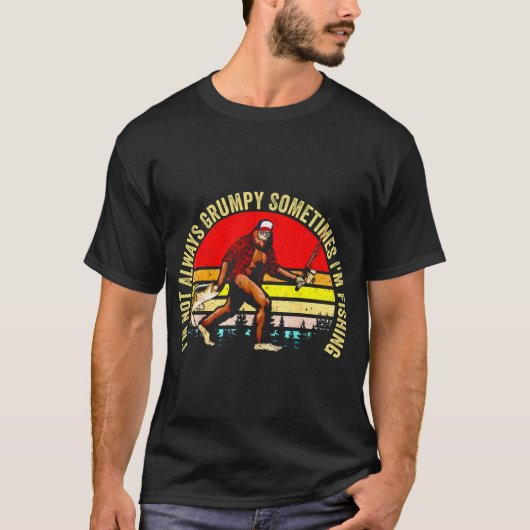 宇宙での釣り Tシャツ (正面)