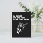 宇宙では、誰もあなたを盗む音が聞こえない（暗） ポストカード (スタンド正面)