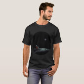 宇宙でリラックス Tシャツ (正面フル)