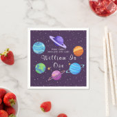 宇宙で初めての誕生日パーティー スタンダードカクテルナプキン (インサイチュ)