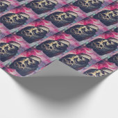 宇宙で失ったサンタの邪悪な双生児 ラッピングペーパー (角)