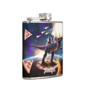 宇宙で恐竜のユニコーン フラスク (右)