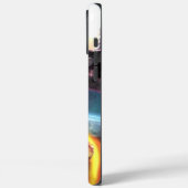 宇宙で恐竜のユニコーン Case-Mate iPhoneケース (裏面 / 左)