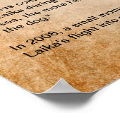 宇宙で最初の犬レイカ ポスター (角)