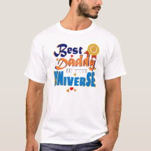 宇宙で最高のパパ Tシャツ
