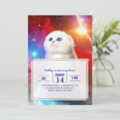 宇宙で泣く猫 招待状 (スタンド正面)