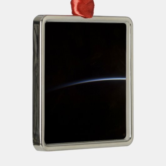 宇宙で表示される日の出 メタルオーナメント (右)