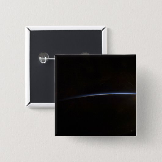 宇宙で表示される日の出 缶バッジ (正面&裏面)