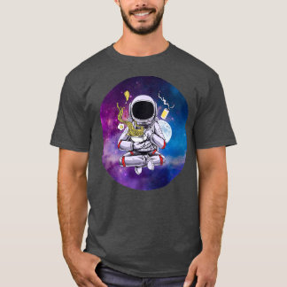 宇宙で飢えた宇宙飛行士 Tシャツ