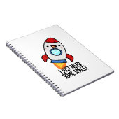 宇宙とっても楽しいよ ロケットのユーモア ノートブック (右側)