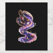 宇宙とのお茶 ワインラベル (シングルラベル)