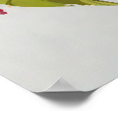 「宇宙との一体性」Apeポスター ポスター (角)