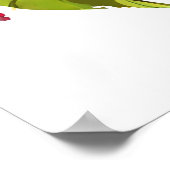 「宇宙との一体性」Apeポスター ポスター (角)