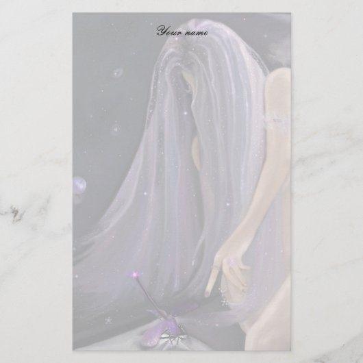 宇宙との出会い 便箋 (正面)