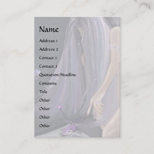 宇宙との出会い 名刺 (正面)