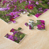 宇宙との収穫期のNapa Valleyのブドウ園 ジグソーパズル (側面)