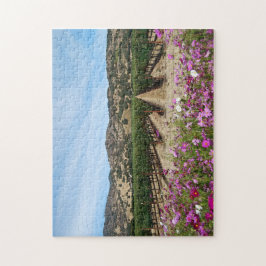 宇宙との収穫期のNapa Valleyのブドウ園 ジグソーパズル