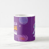 宇宙とインスパイア宇宙士のマグ コーヒーマグカップ (中央)
