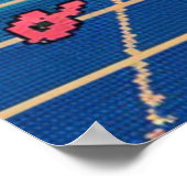 宇宙とピクセル永遠 ポスター (角)