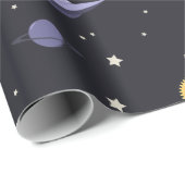 宇宙とロケット ラッピングペーパー (ロールコーナー)