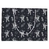 宇宙と惑星銀河系 ラージペーパーバッグ (裏面)