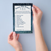 宇宙と星の星座　価格当てクイズ チラシ (ハンドル)