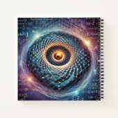 宇宙と時間のファブリックを解く ノートブック (裏面)