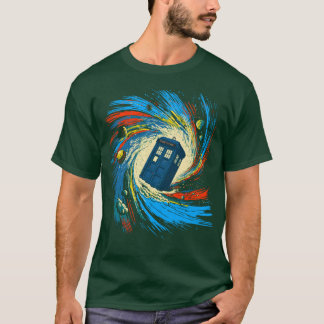 宇宙と時間渦 Tシャツ