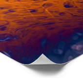 宇宙と時間。 ポスター (角)